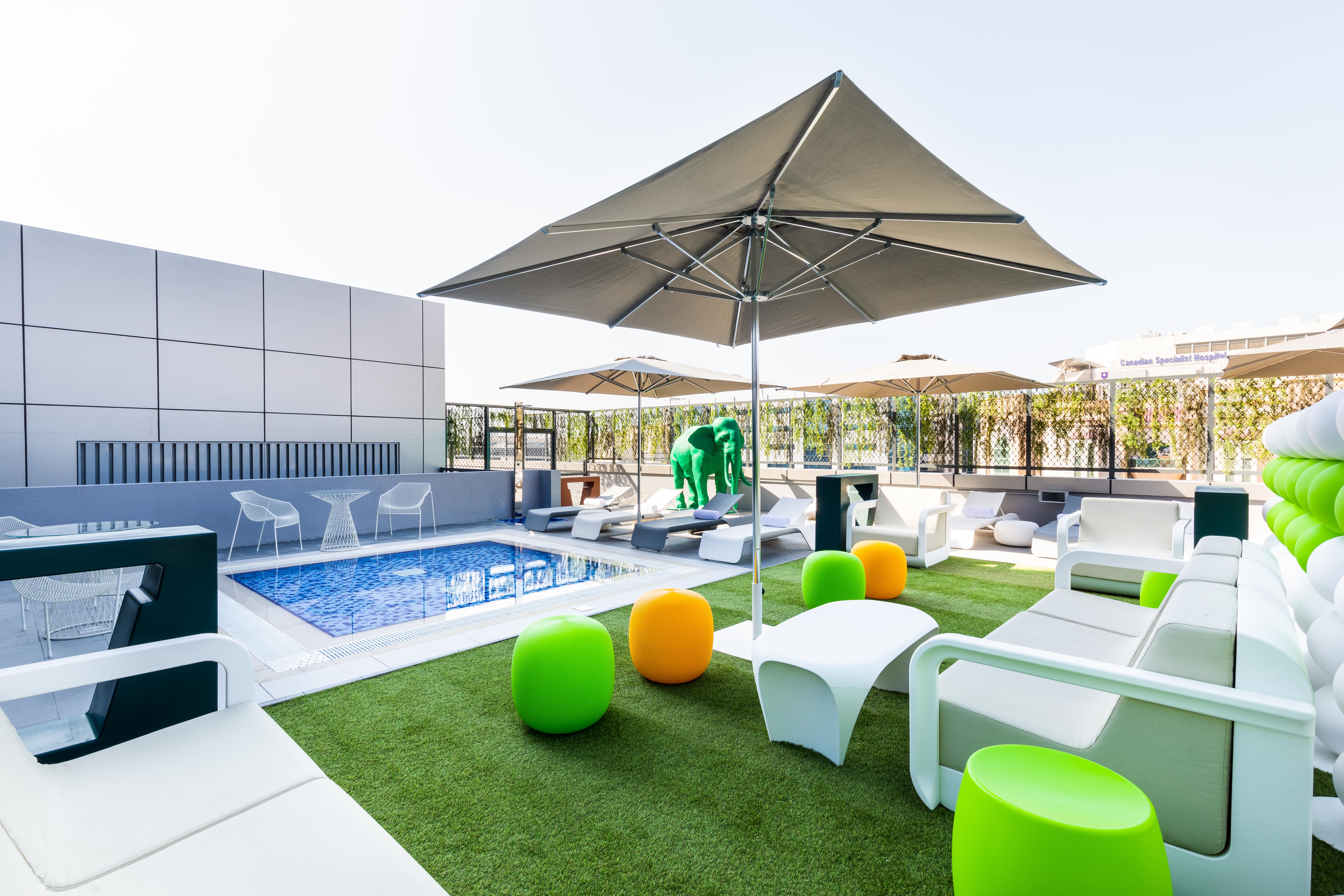 Studio M Arabian Plaza Hotel & Hotel Apartments Dubaj Kültér fotó